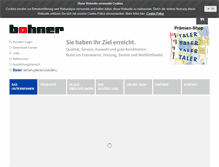 Tablet Screenshot of bohner.com